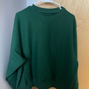 Kelly Green Crewneck Sweatshirt | Size Medium